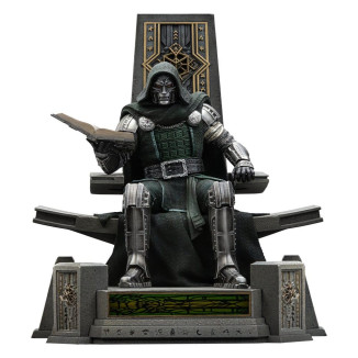Iron Studios Marvel - Doctor Doom on Throne Art, 1/10 Scale - Avengers: Doomsday