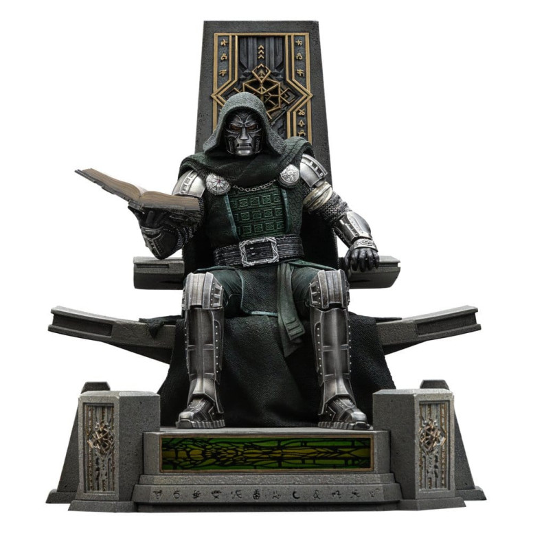Iron Studios Marvel - Doctor Doom on Throne Art, 1/10 Scale - Avengers: Doomsday