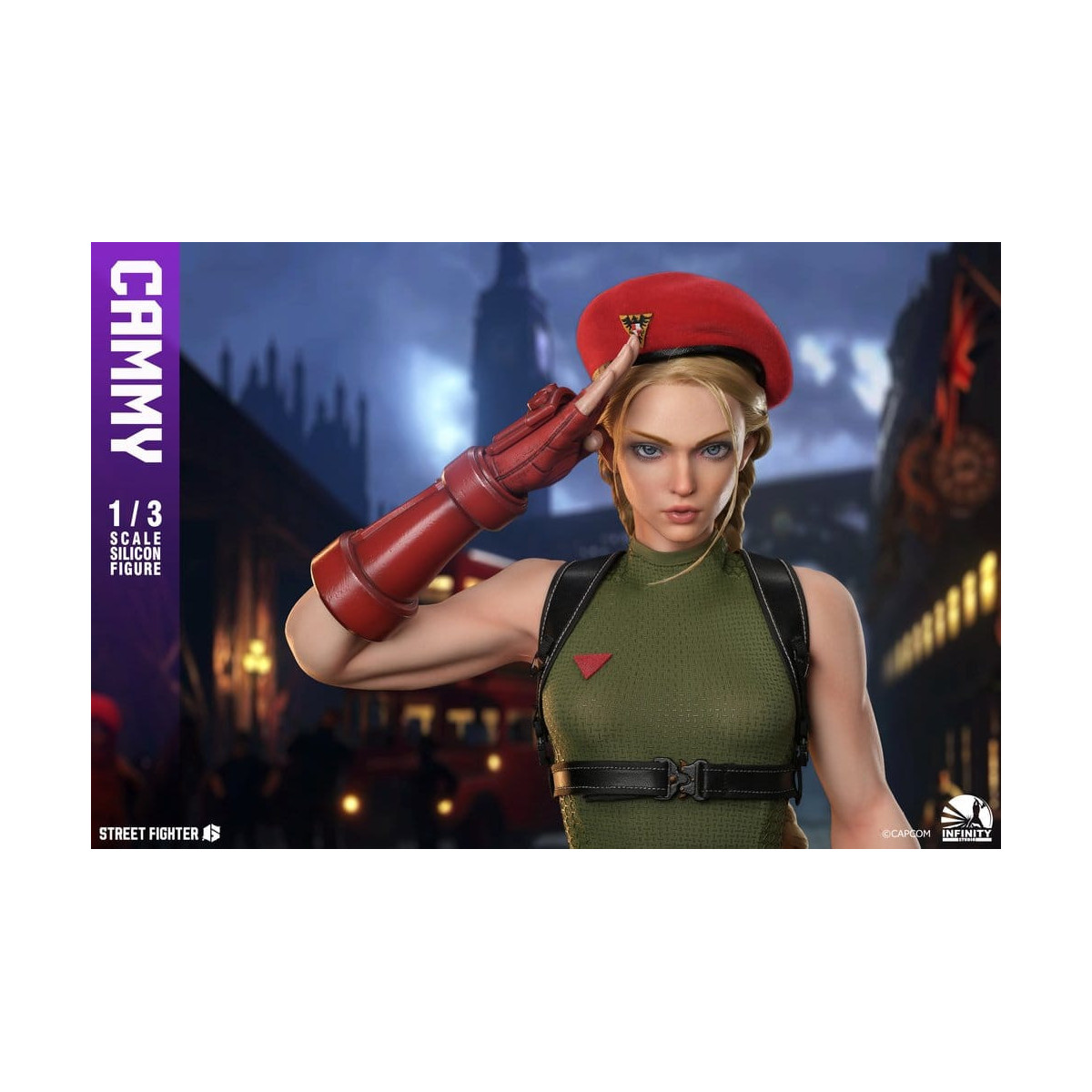Infinity Studio - Street Fighter 6 - Full Silicone Action Figure CAMMY 1/3