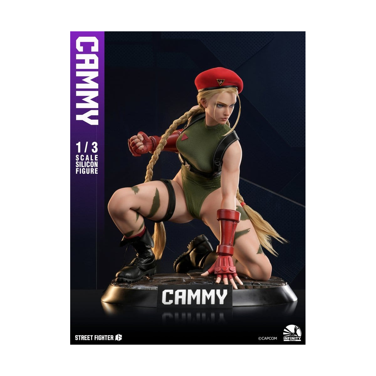 Infinity Studio - Street Fighter 6 - Full Silicone Action Figure CAMMY 1/3