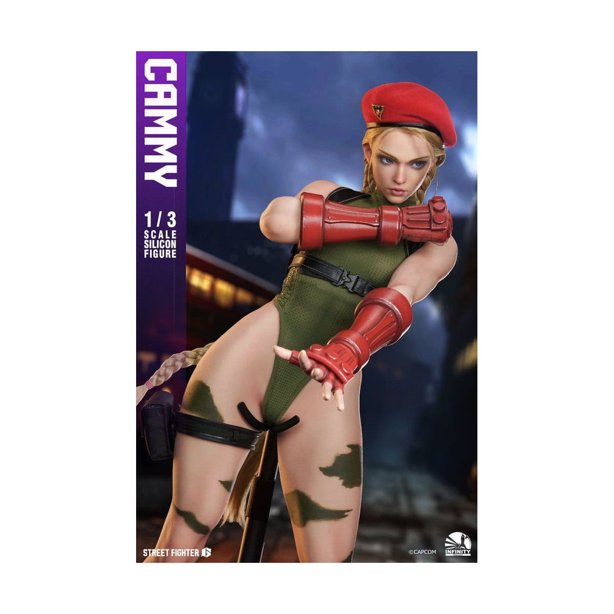 Infinity Studio - Street Fighter 6 - Full Silicone Action Figure CAMMY 1/3