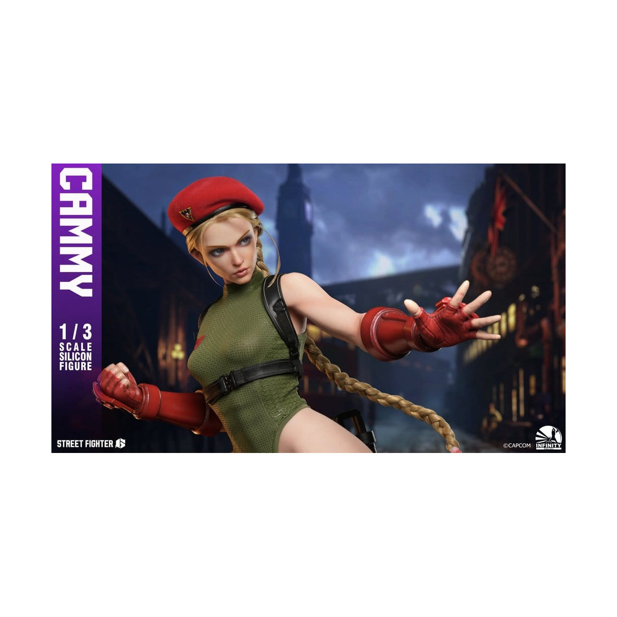 Infinity Studio - Street Fighter 6 - Full Silicone Action Figure CAMMY 1/3