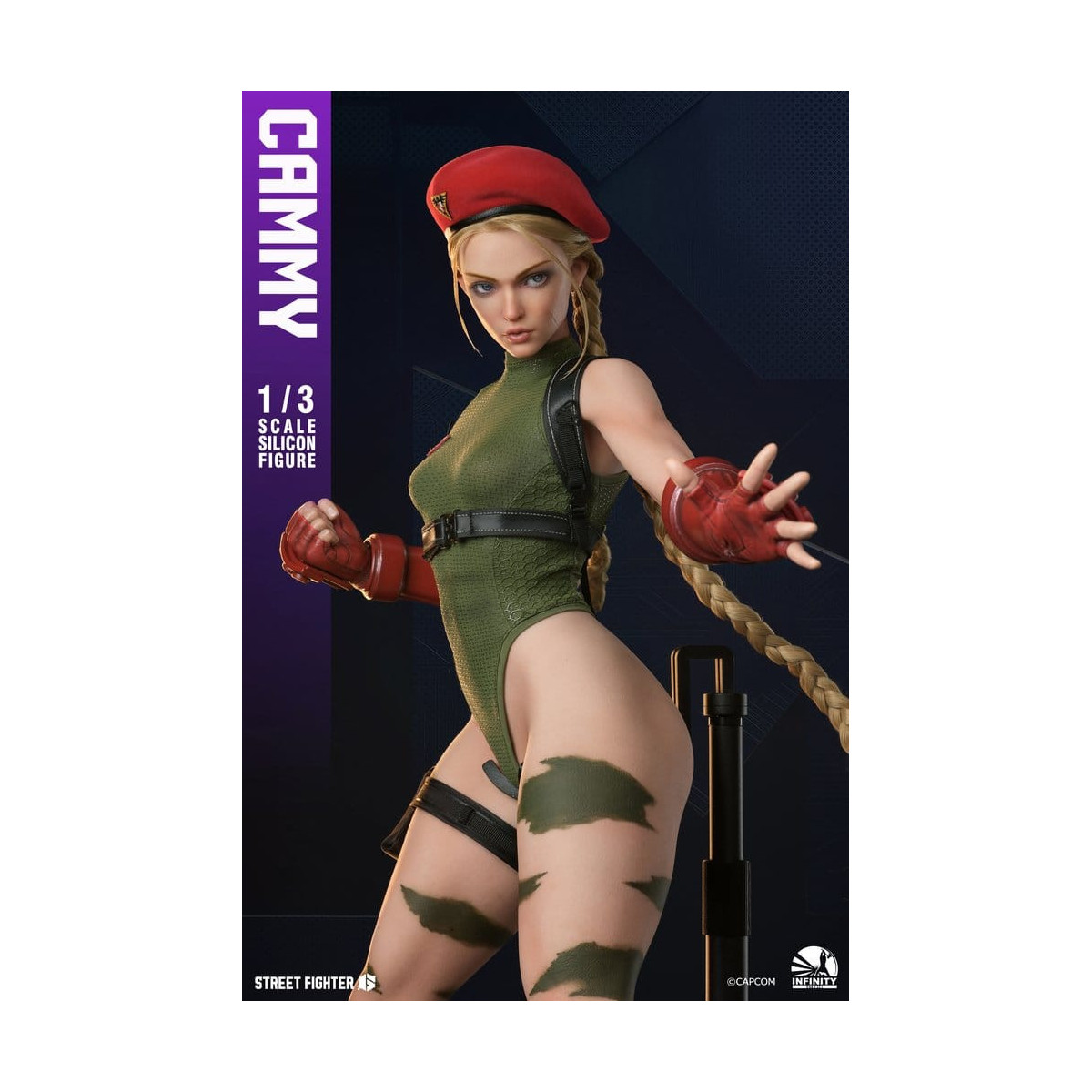 Infinity Studio - Street Fighter 6 - Full Silicone Action Figure CAMMY 1/3