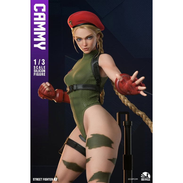 Infinity Studio - Street Fighter 6 - Full Silicone Action Figure CAMMY 1/3