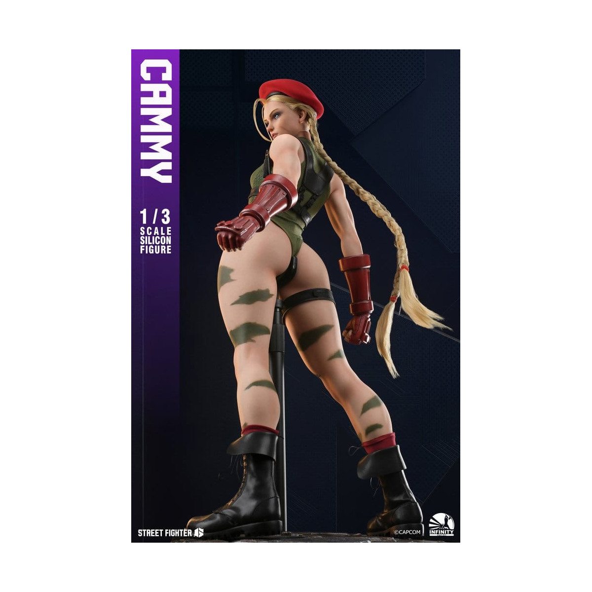 Infinity Studio - Street Fighter 6 - Full Silicone Action Figure CAMMY 1/3