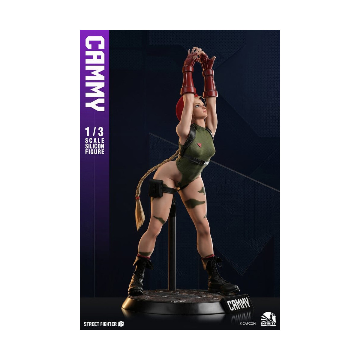 Infinity Studio - Street Fighter 6 - Full Silicone Action Figure CAMMY 1/3