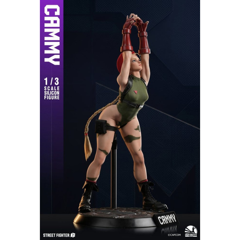 Infinity Studio - Street Fighter 6 - Full Silicone Action Figure CAMMY 1/3