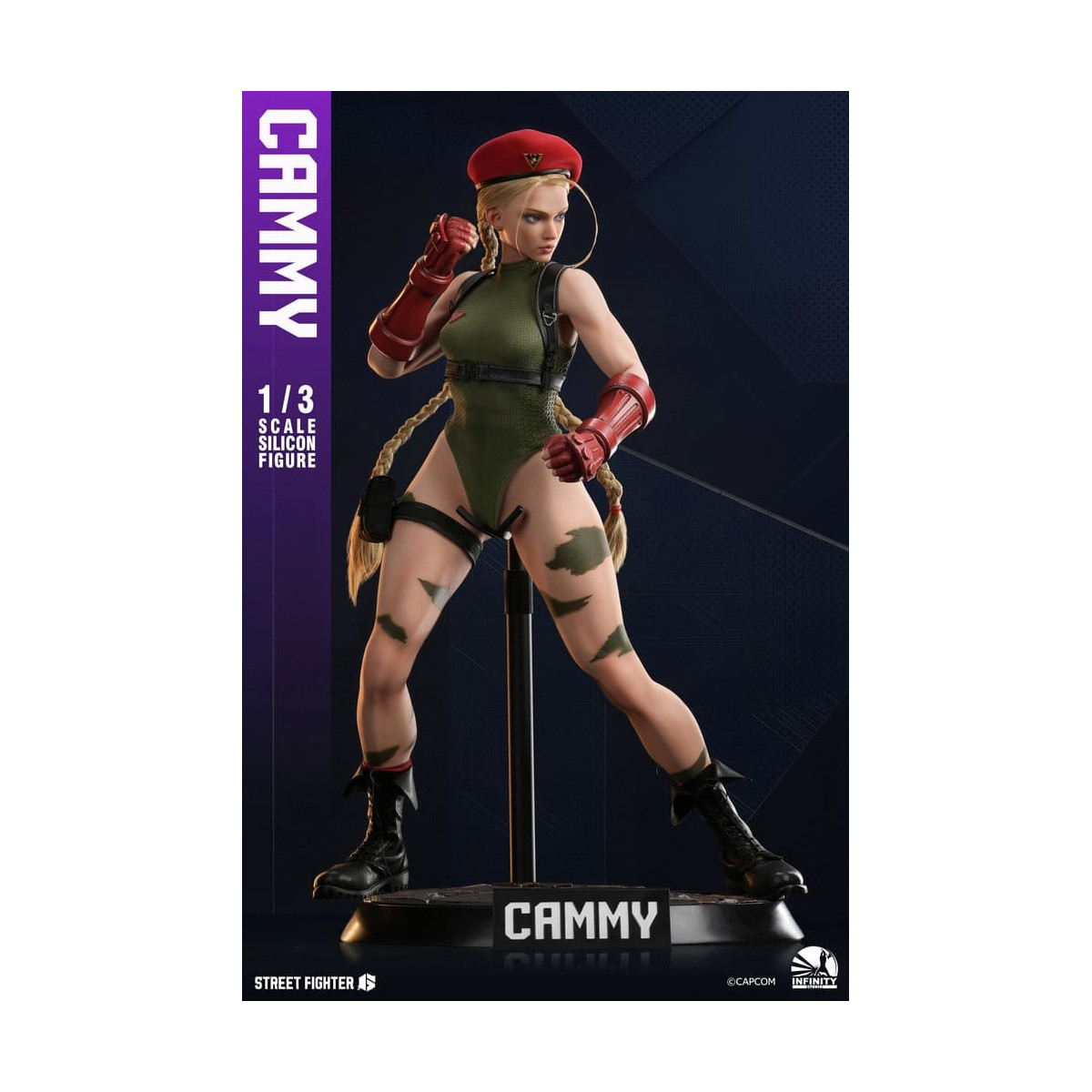 Infinity Studio - Street Fighter 6 - Full Silicone Action Figure CAMMY 1/3