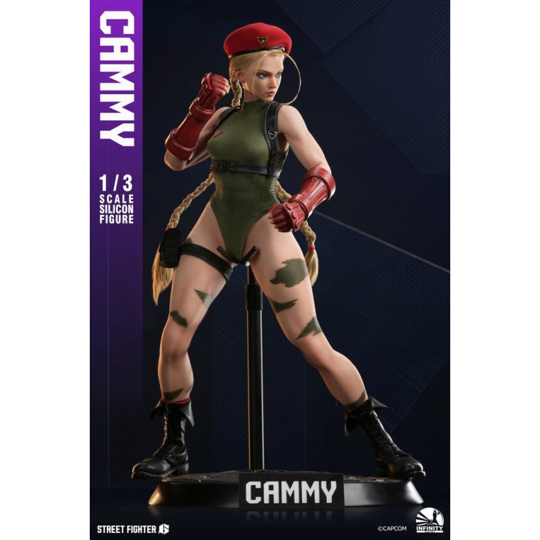 Infinity Studio - Street Fighter 6 - Full Silicone Action Figure CAMMY 1/3