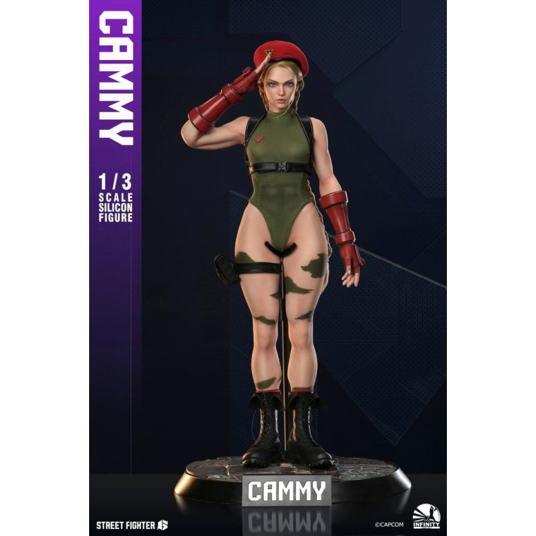 Infinity Studio - Street Fighter 6 - Full Silicone Action Figure CAMMY 1/3