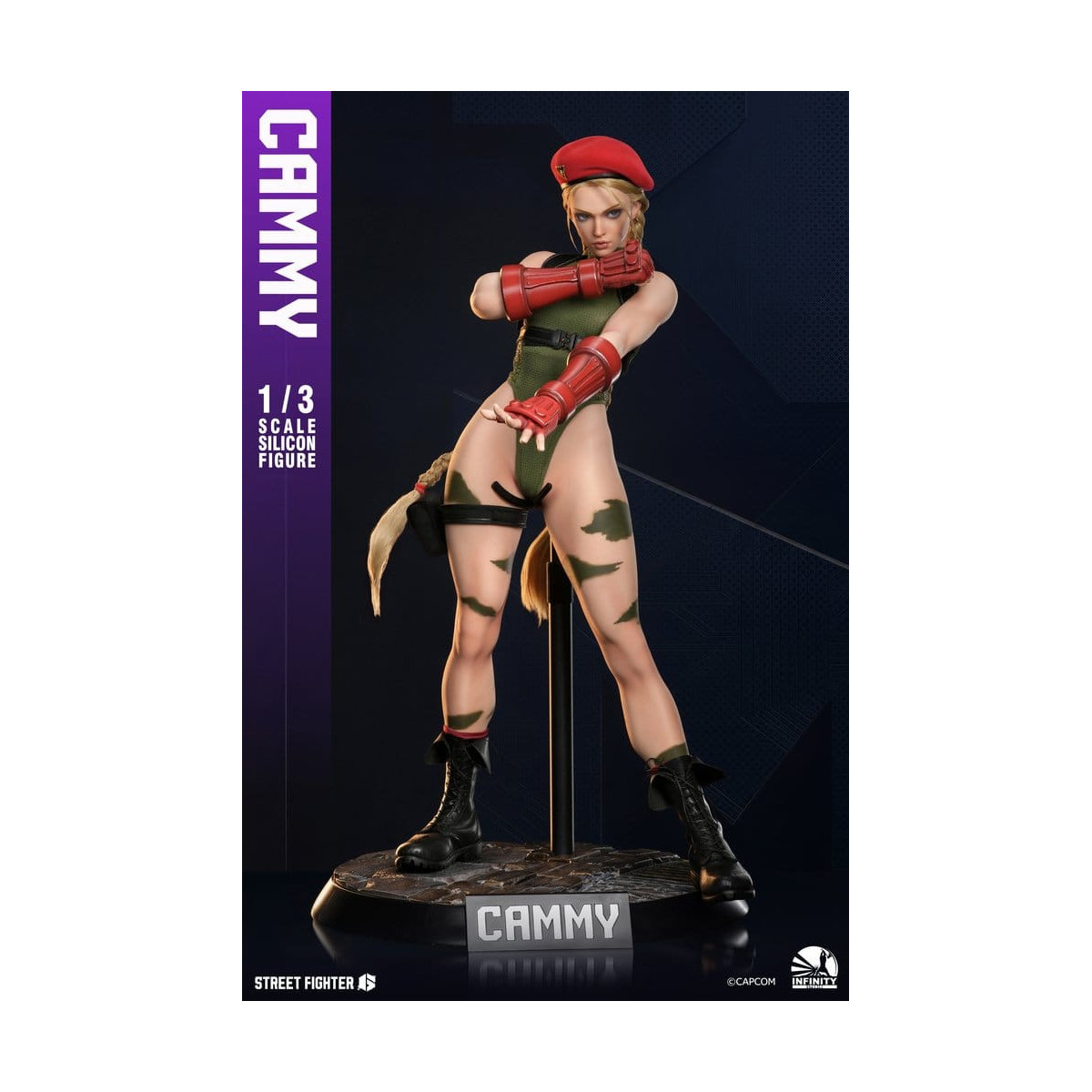 Infinity Studio - Street Fighter 6 - Full Silicone Action Figure CAMMY 1/3