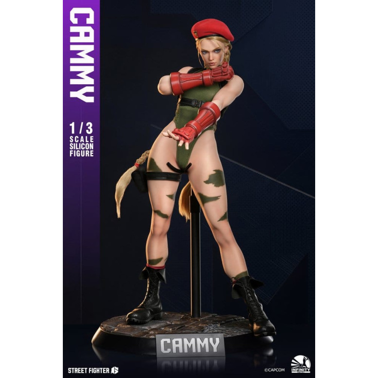 Infinity Studio - Street Fighter 6 - Full Silicone Action Figure CAMMY 1/3