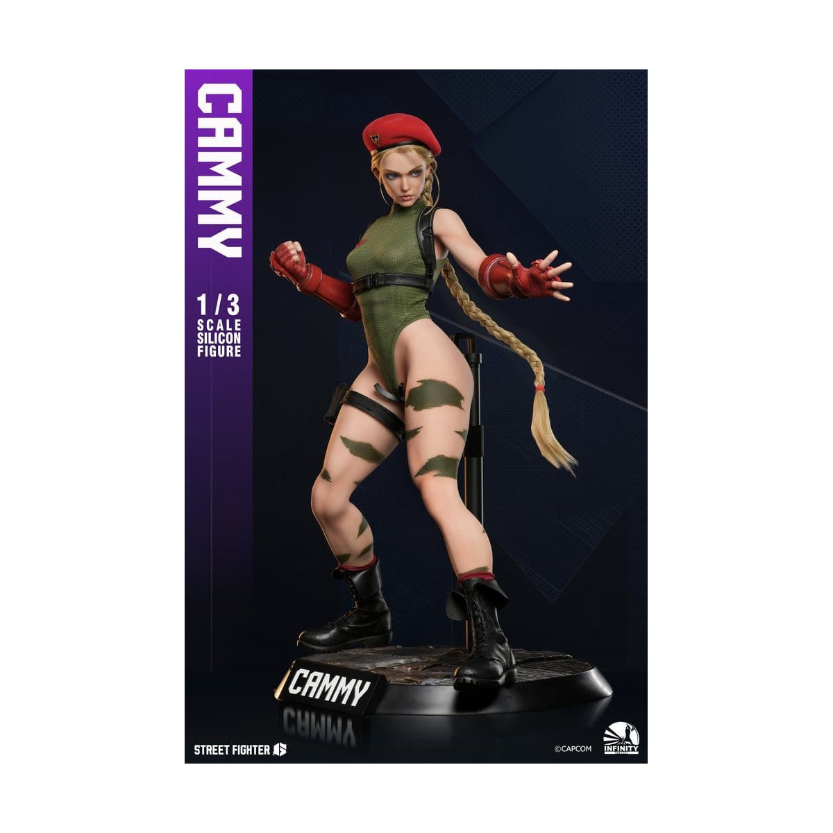 Infinity Studio - Street Fighter 6 - Full Silicone Action Figure CAMMY 1/3