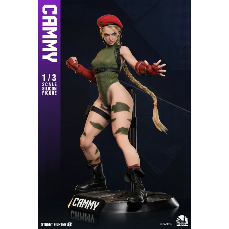 Infinity Studio - Street Fighter 6 - Full Silicone Action Figure CAMMY 1/3