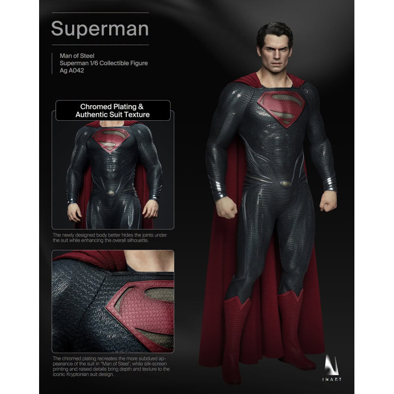 INART - Superman 1/6 Scale Collectible Figure - Man of Steel (2013)