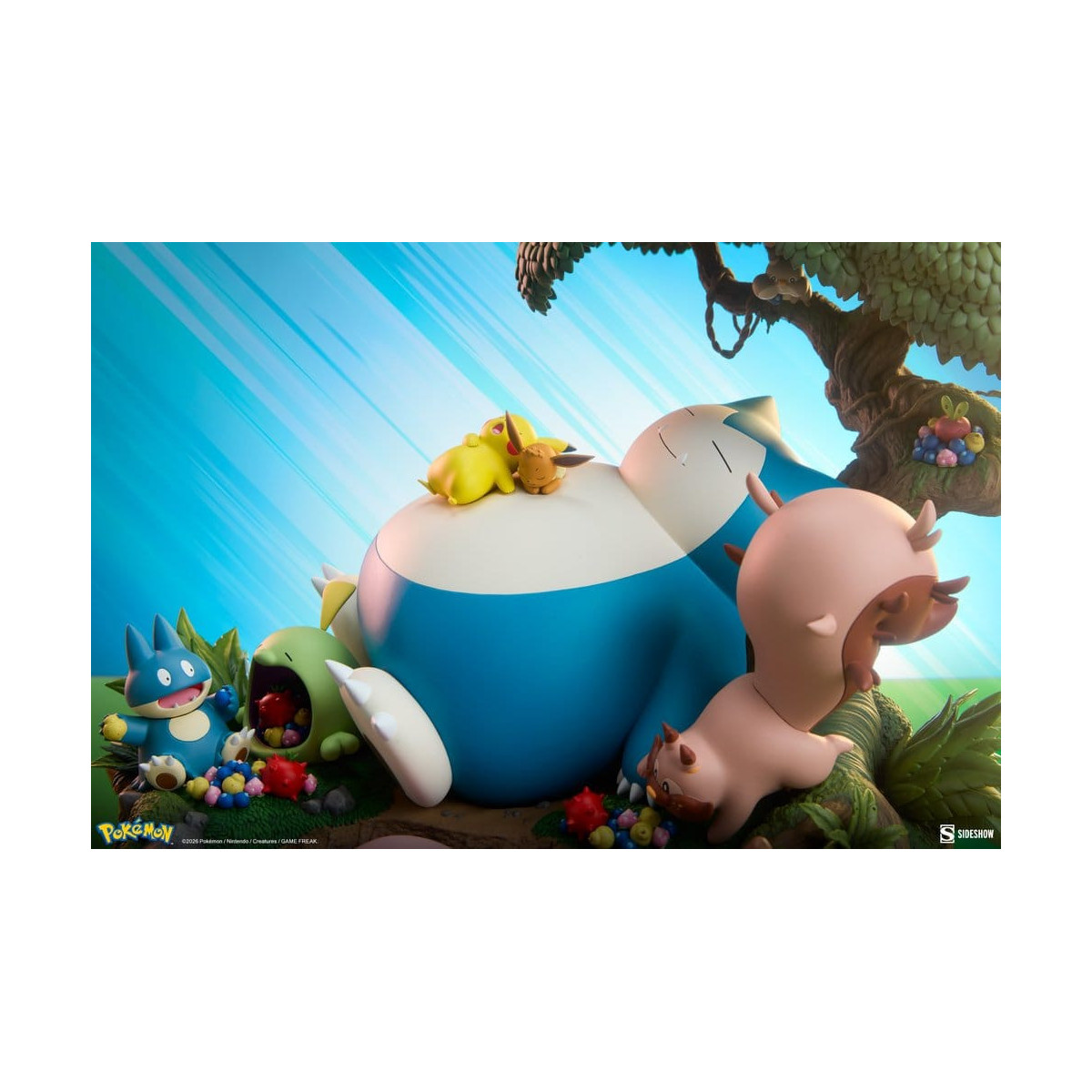 Sideshow Pokémon - Snorlax Diorama