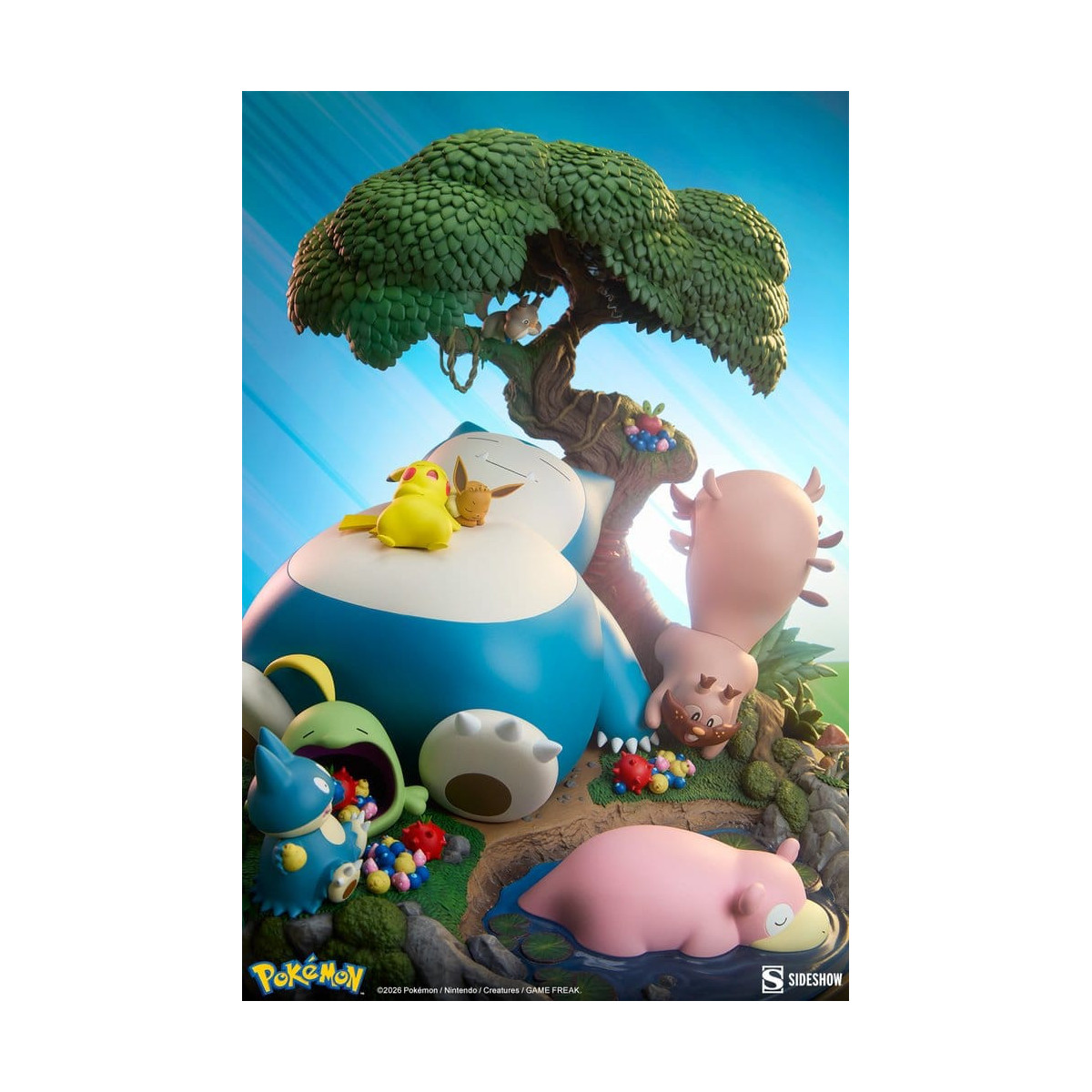 Sideshow Pokémon - Snorlax Diorama