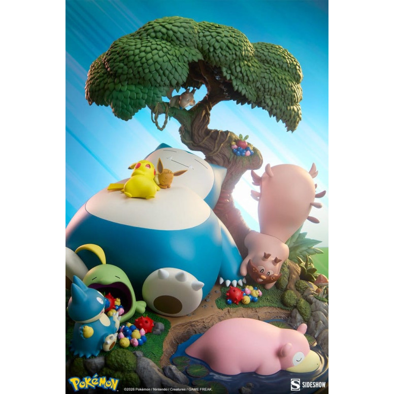 Sideshow Pokémon - Snorlax Diorama