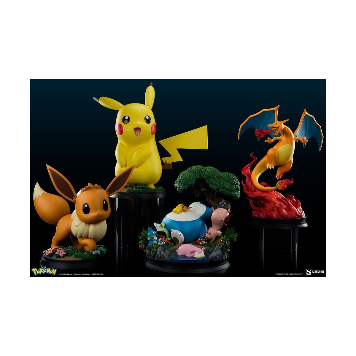 Sideshow Pokémon - Snorlax Diorama