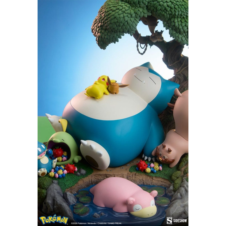 Sideshow Pokémon - Snorlax Diorama