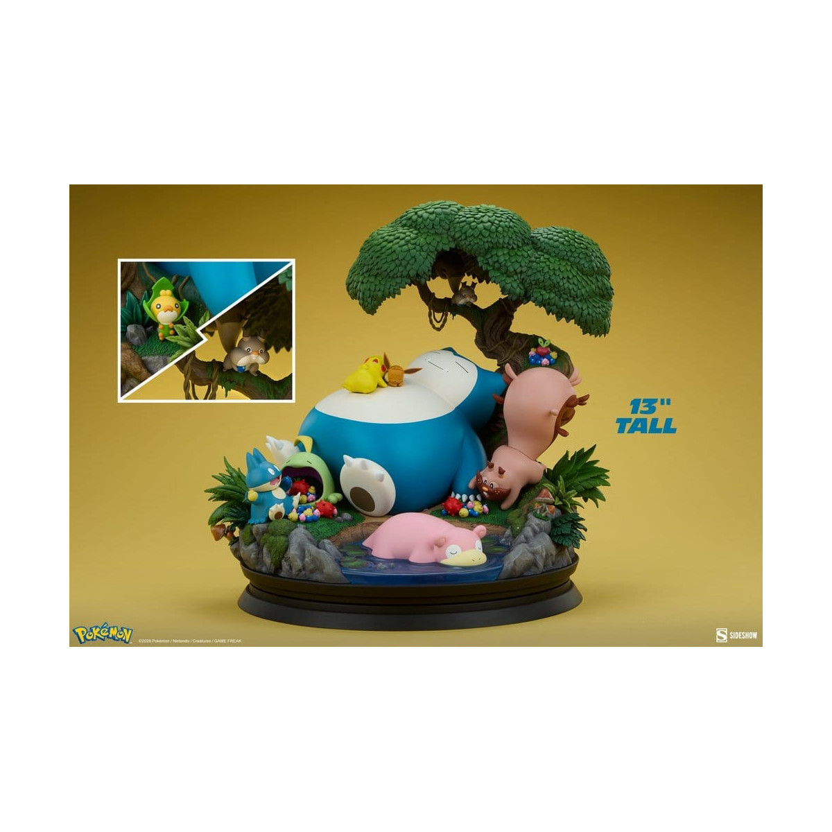 Sideshow Pokémon - Snorlax Diorama