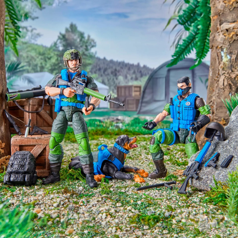 Hasbro G.I.JOE Classified Series - Mad Marauders: Footloose, Mutt, and Junkyard