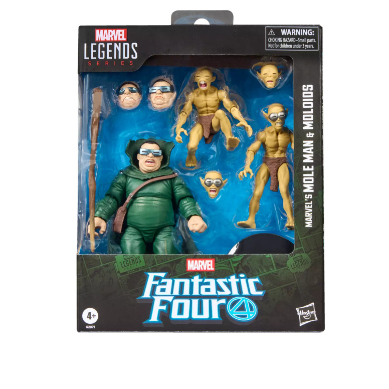 Marvel Legends Series - Fantastic Four - Mole Man & Moloids