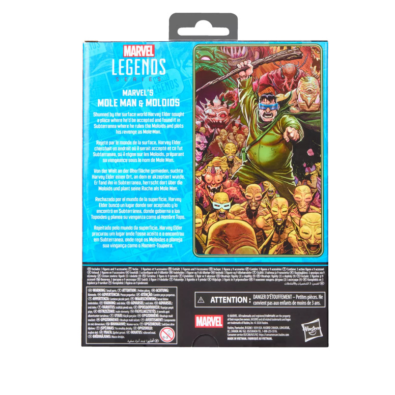 Marvel Legends Series - Fantastic Four - Mole Man & Moloids