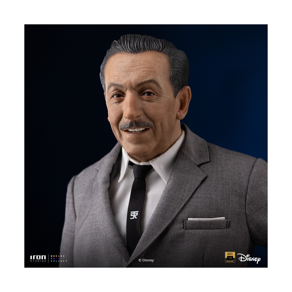 Iron Studios Disney s Classics - Walt Disney & Mickey Mouse Mouse Legacy Replica 1/4