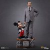Iron Studios Disney s Classics - Walt Disney & Mickey Mouse Mouse Legacy Replica 1/4