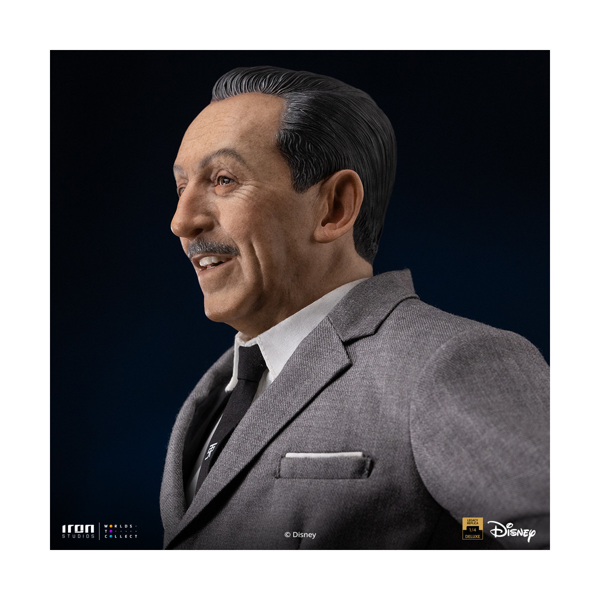 Iron Studios Disney s Classics - Walt Disney & Mickey Mouse Mouse Legacy Replica 1/4
