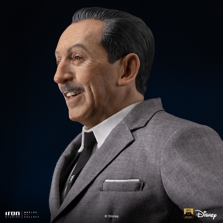Iron Studios Disney s Classics - Walt Disney & Mickey Mouse Mouse Legacy Replica 1/4