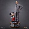 Iron Studios Disney s Classics - Walt Disney & Mickey Mouse Mouse Legacy Replica 1/4