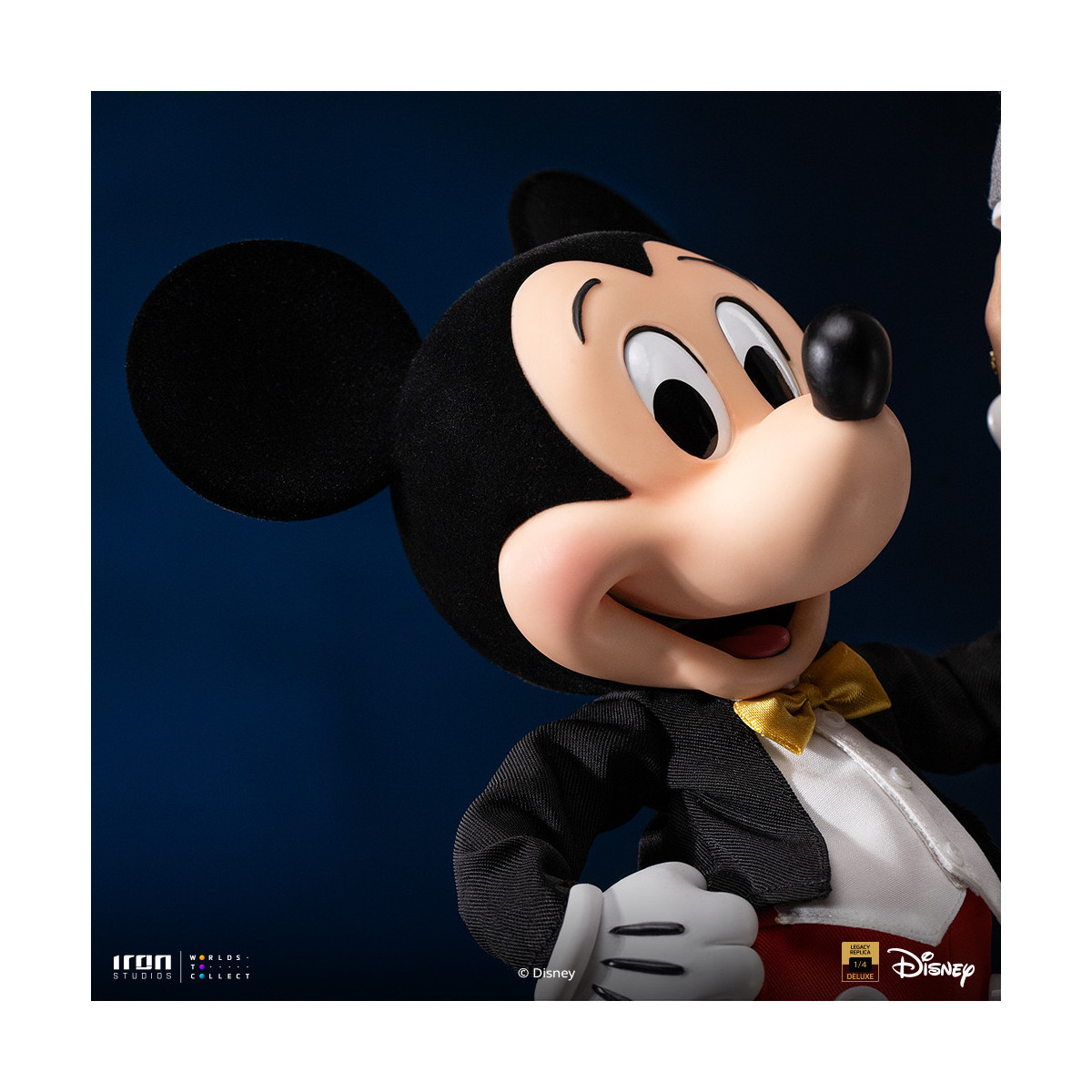 Iron Studios Disney s Classics - Walt Disney & Mickey Mouse Mouse Legacy Replica 1/4