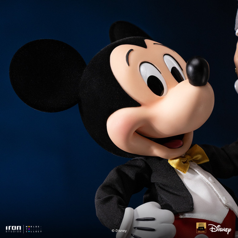 Iron Studios Disney s Classics - Walt Disney & Mickey Mouse Mouse Legacy Replica 1/4