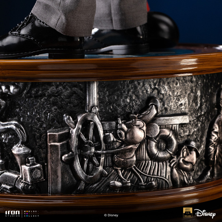 Iron Studios Disney s Classics - Walt Disney & Mickey Mouse Mouse Legacy Replica 1/4