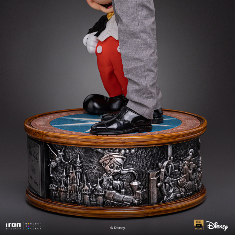 Iron Studios Disney s Classics - Walt Disney & Mickey Mouse Mouse Legacy Replica 1/4