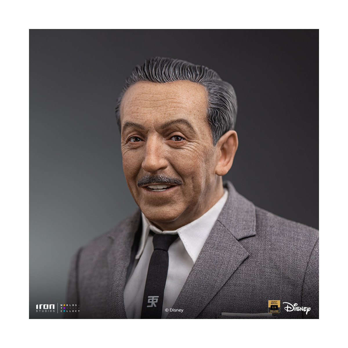 Iron Studios Disney s Classics - Walt Disney & Mickey Mouse Mouse Legacy Replica 1/4