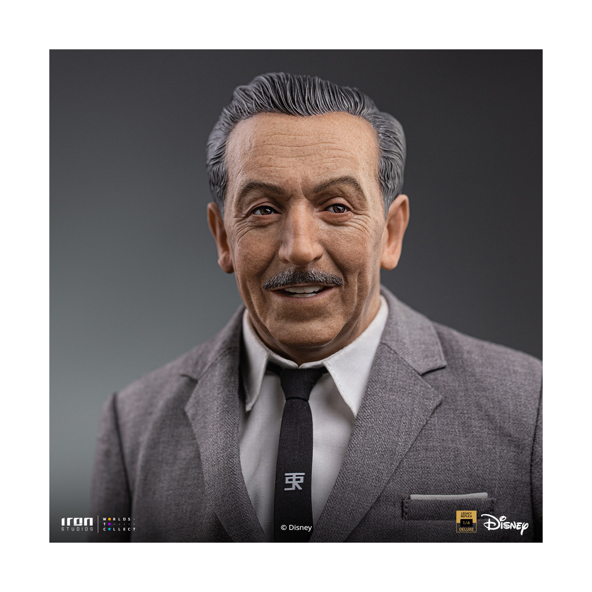 Iron Studios Disney s Classics - Walt Disney & Mickey Mouse Mouse Legacy Replica 1/4