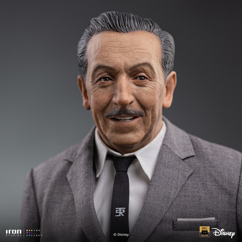Iron Studios Disney s Classics - Walt Disney & Mickey Mouse Mouse Legacy Replica 1/4