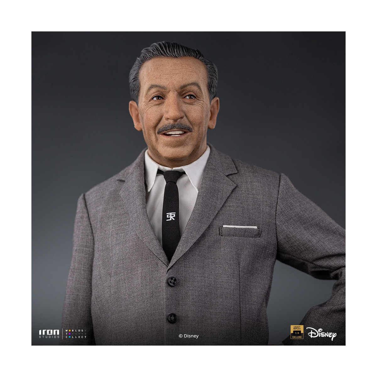 Iron Studios Disney s Classics - Walt Disney & Mickey Mouse Mouse Legacy Replica 1/4
