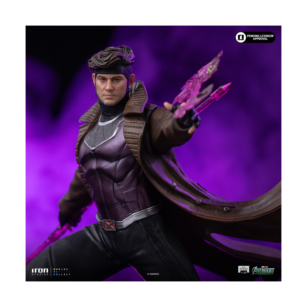 Iron Studios Marvel - Gambit 1/10 Scale Art - Avengers: Doomsday