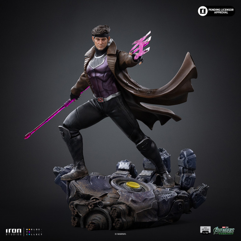Iron Studios Marvel - Gambit 1/10 Scale Art - Avengers: Doomsday