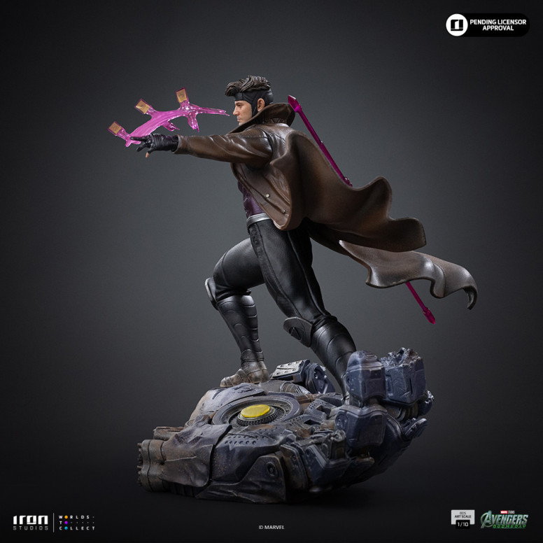 Iron Studios Marvel - Gambit 1/10 Scale Art - Avengers: Doomsday
