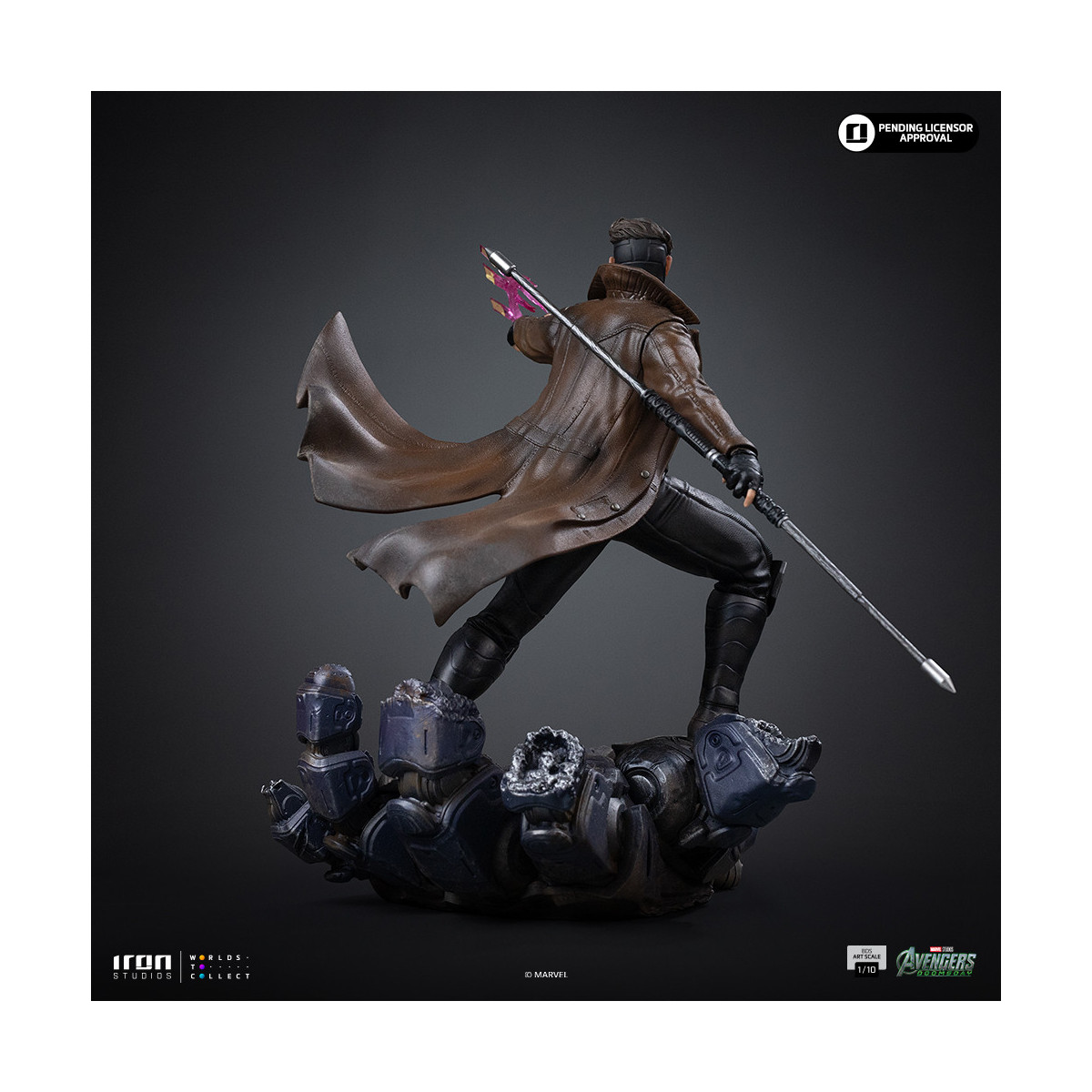 Iron Studios Marvel - Gambit 1/10 Scale Art - Avengers: Doomsday