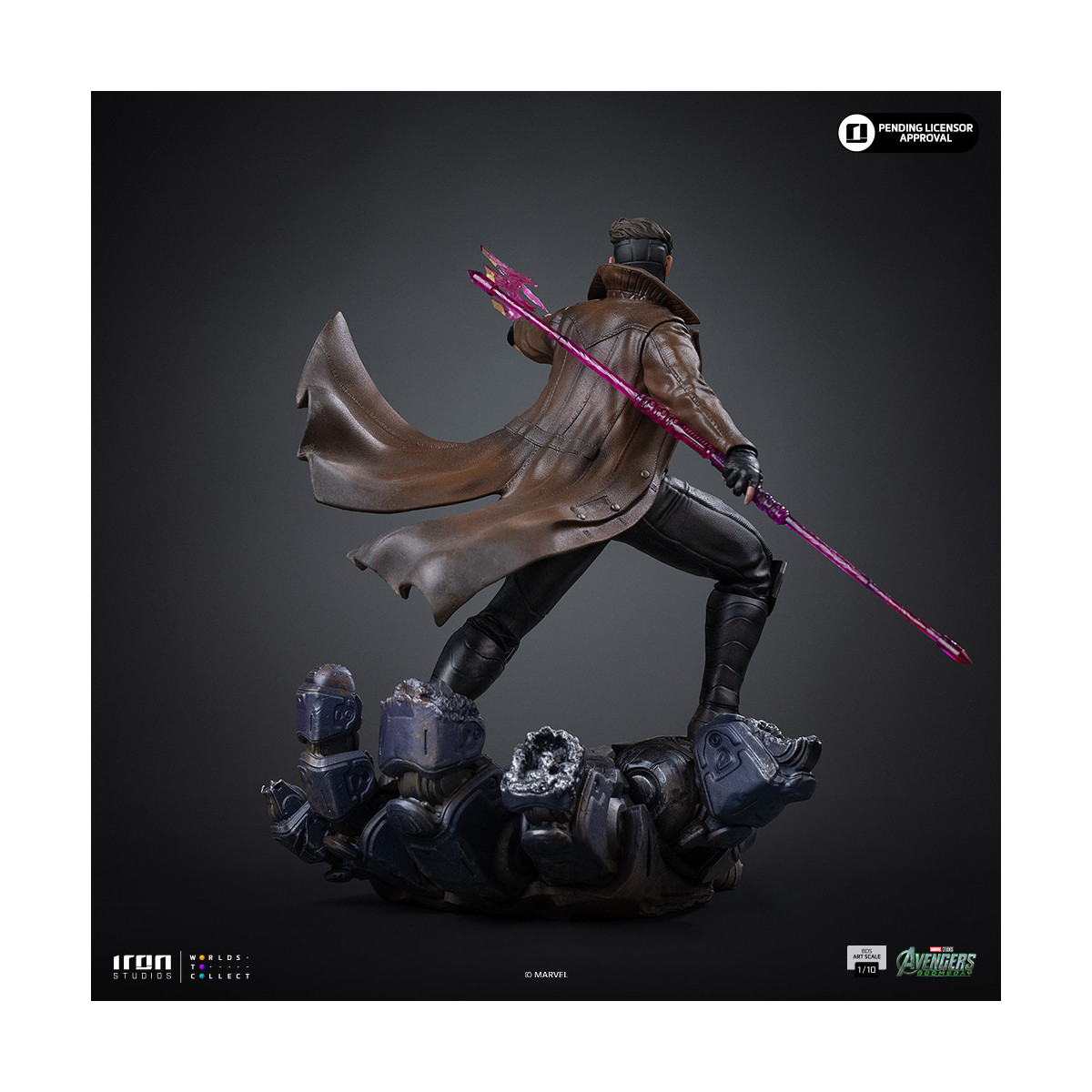 Iron Studios Marvel - Gambit 1/10 Scale Art - Avengers: Doomsday