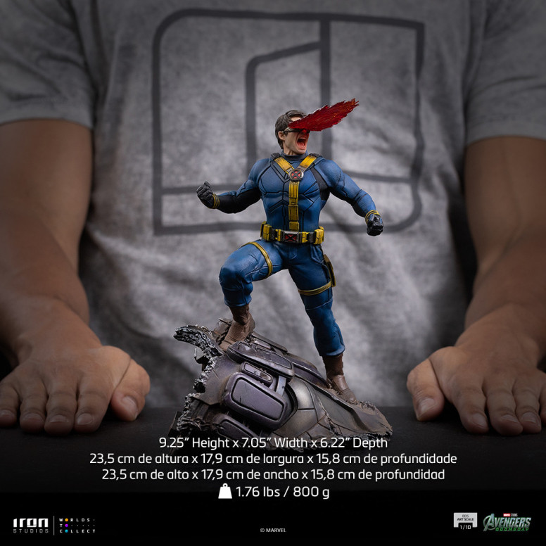 Iron Studios Marvel - Cyclops 1/10 Scale Art Figure - Avengers: Doomsday
