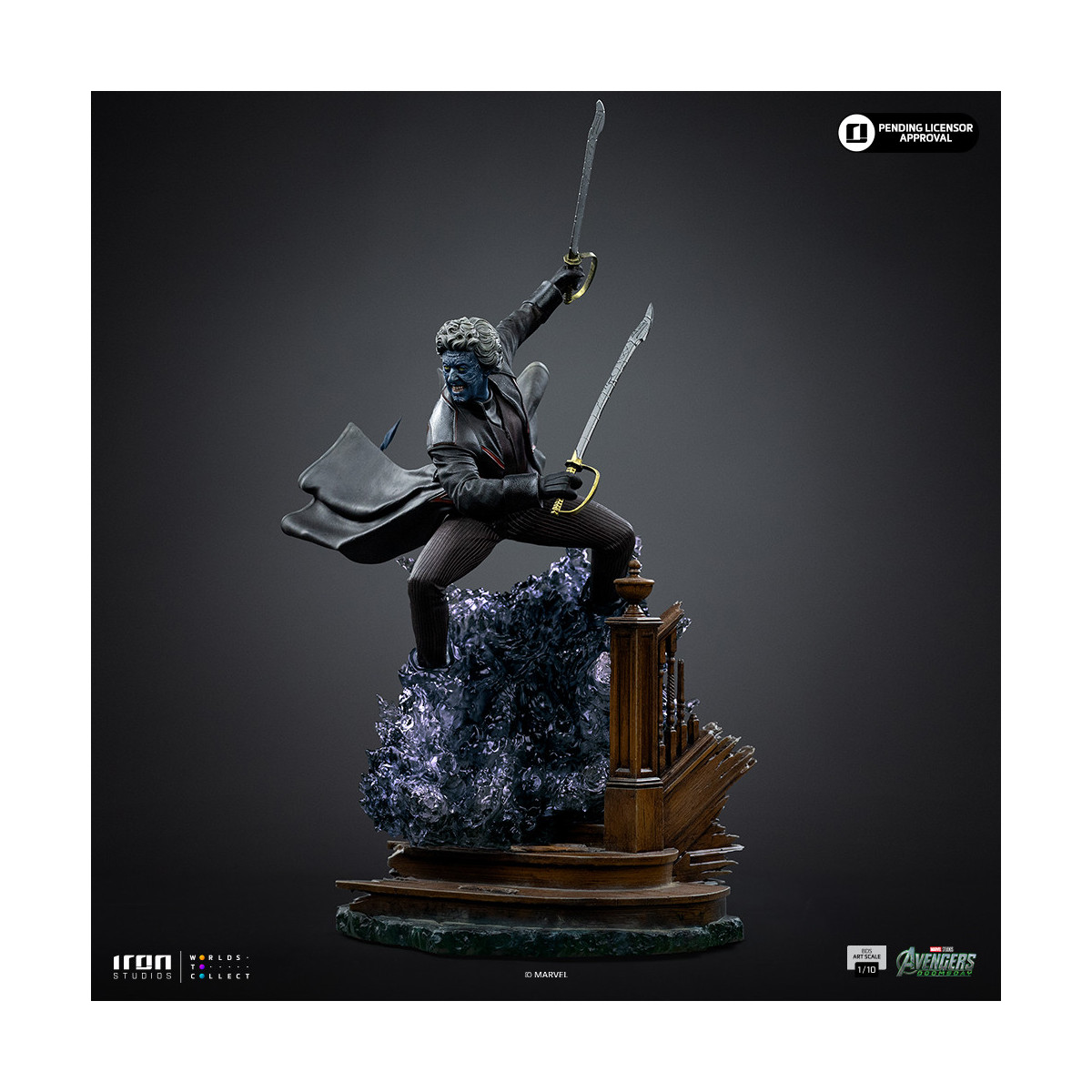 Iron Studios Marvel - Nightcrawler 1/10 Scale Figure - Avengers: Doomsday