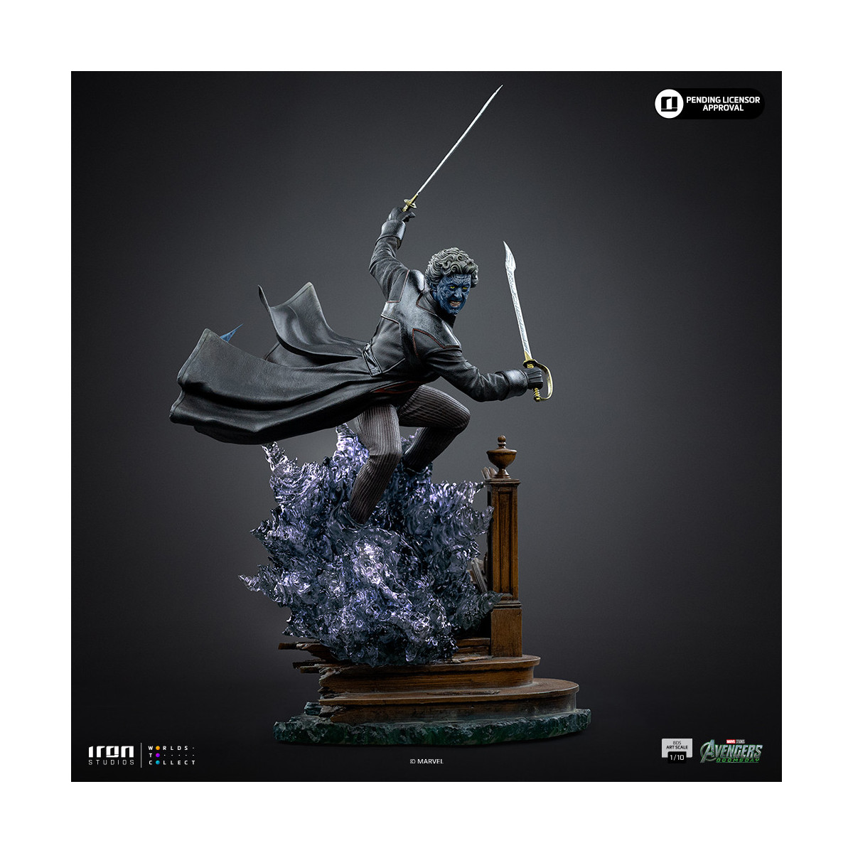 Iron Studios Marvel - Nightcrawler 1/10 Scale Figure - Avengers: Doomsday