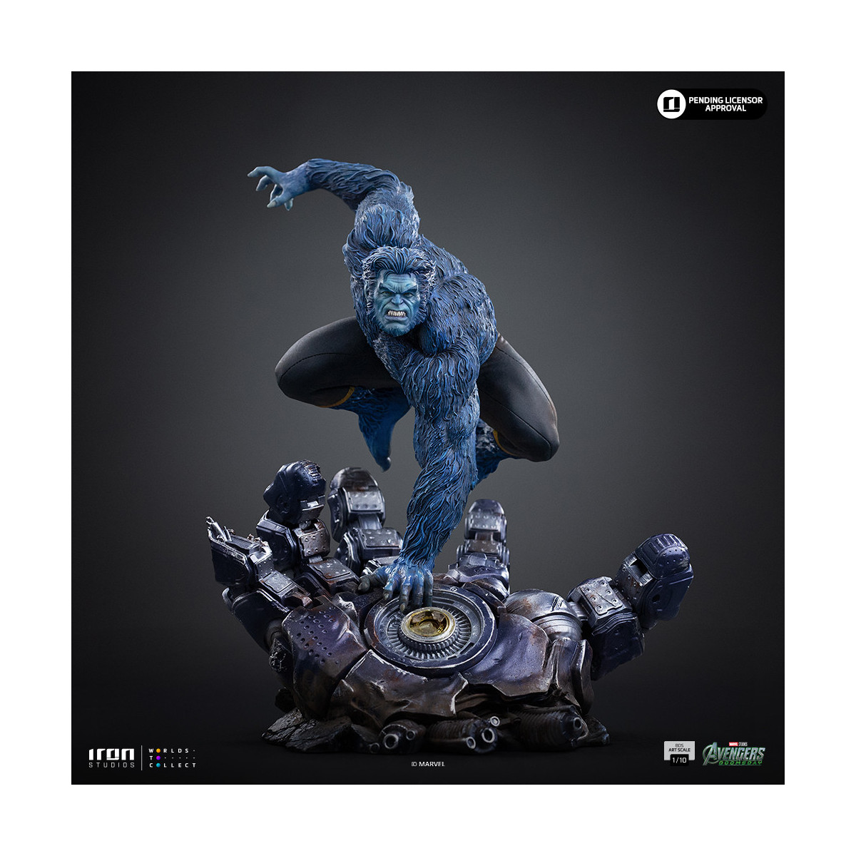 Iron Studios Marvel - Beast Art 1/10 Scale - Avengers: Doomsday